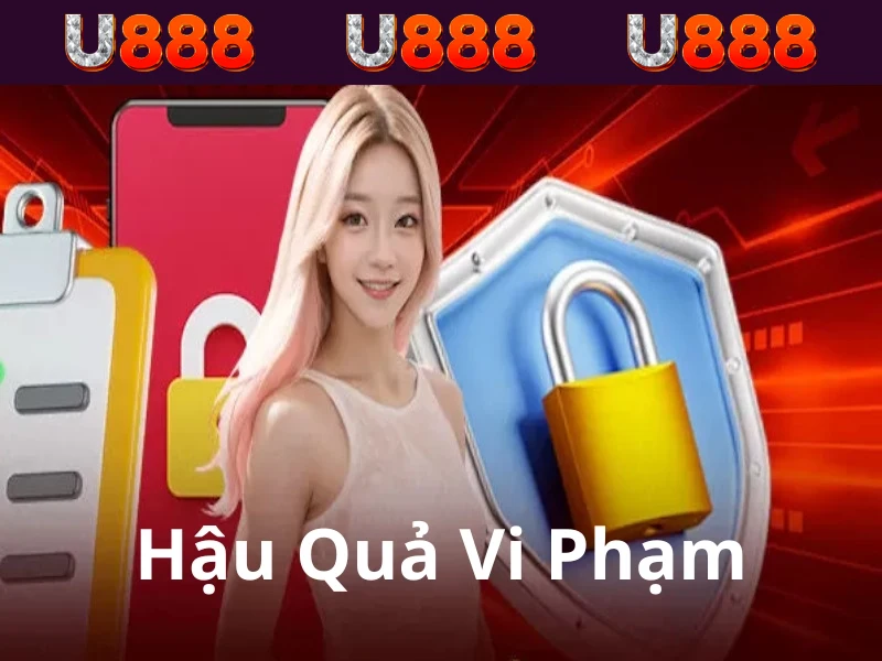 Hậu quả khi cá nhân vi phạm chính sách bảo mật U888