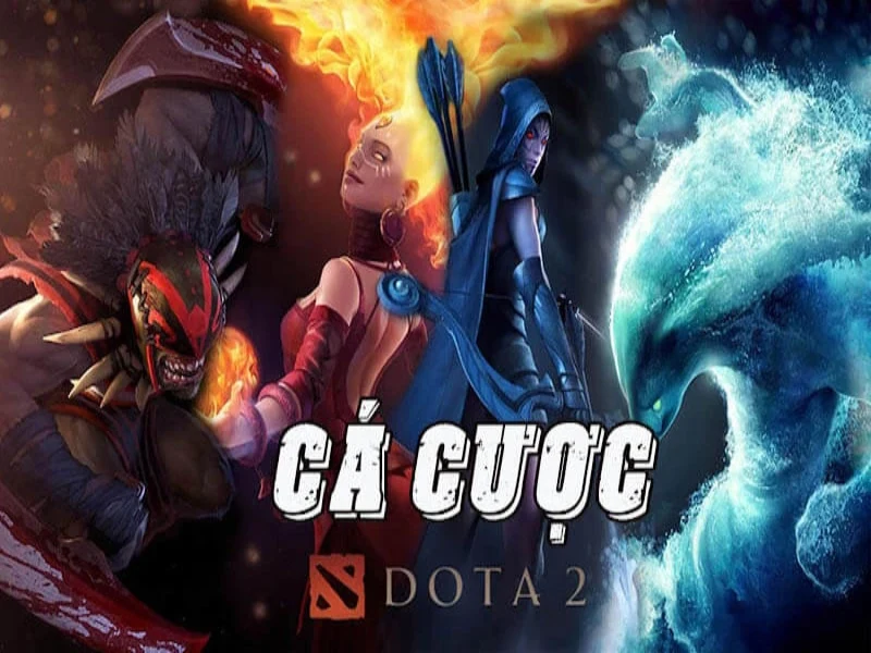 Chọn đội thắng là một hình thức cá cược Dota2